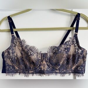 Skarlett Blue Midnight Lace Bra